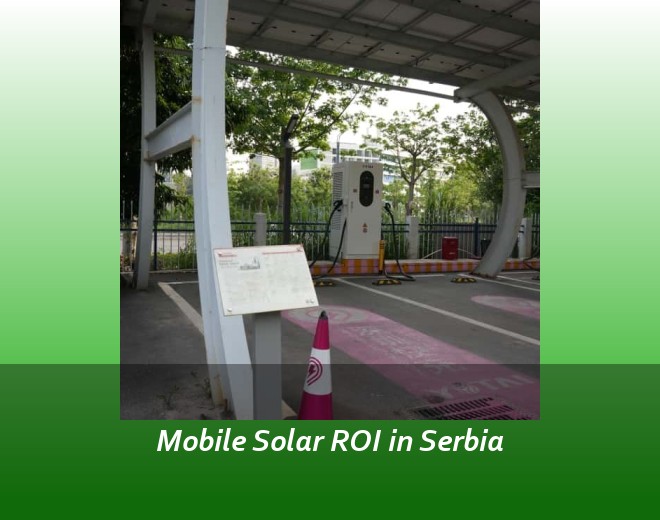 Mobile Solar ROI in Serbia